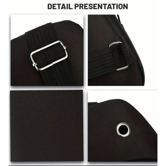 2/$30 Ladies Black Jesus Crossbody Bag - Picture 6 of 8